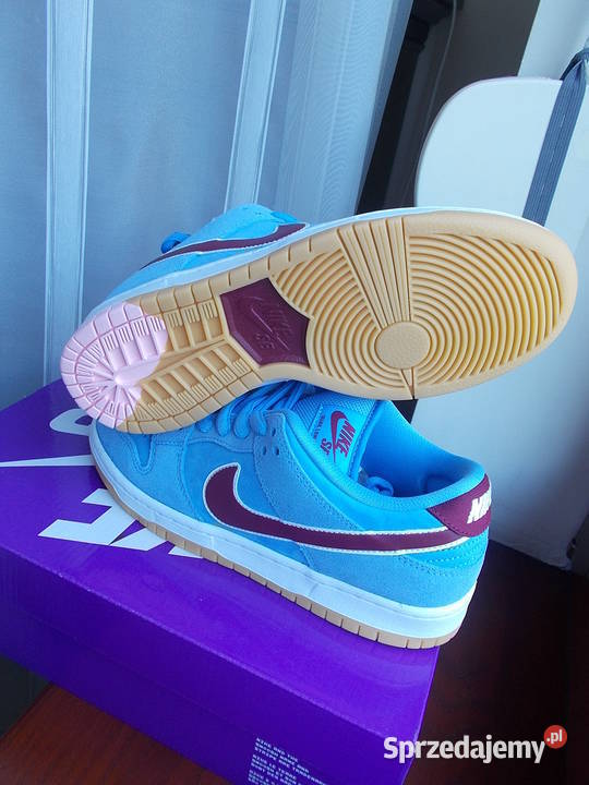 r385 Nike SB Dunk Low Valour Blue Team Maroon wielkopolskie Poznań