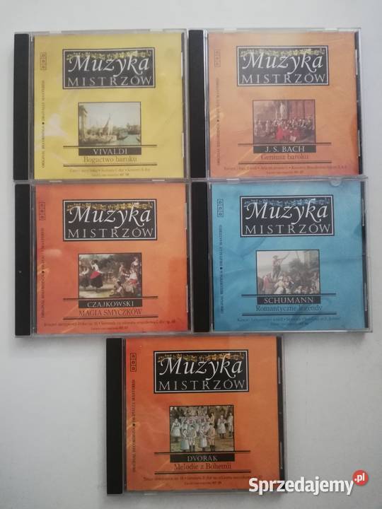 Muzyka poważna 5 płyt CD Tanio Warszawa