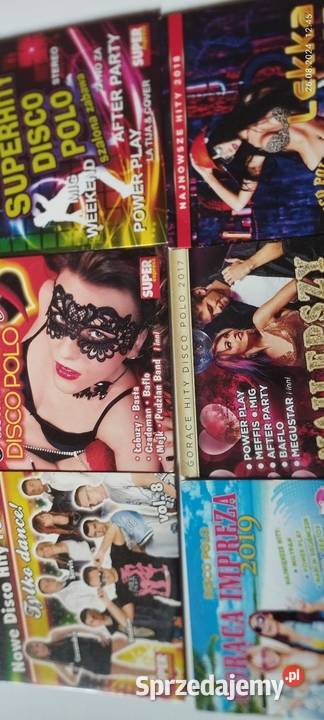 Muzyka disco polo na płytkach CD 3 i więcej Gliwice