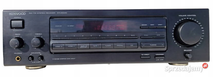 Wzmacniacz Kenwood KRA5040 amplituner amplituner wielkopolskie Międzychód