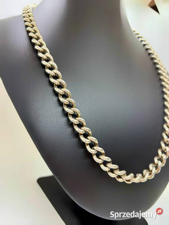 Srebrny Łańcuszek pr 925 9843g Długość 54 Łańcuszki Elbląg