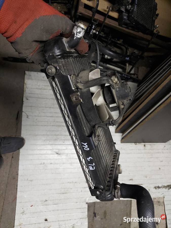 Kawasaki el 250 eliminator chłodnica wiatrak sprzedam