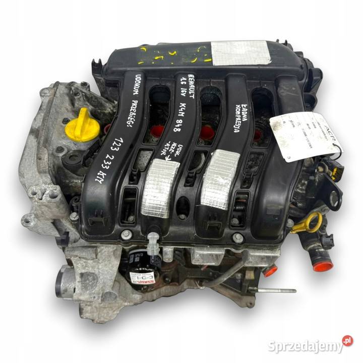 SILNIK K4M848 Renault Megane III Scenic 16 16V osobowe lubelskie