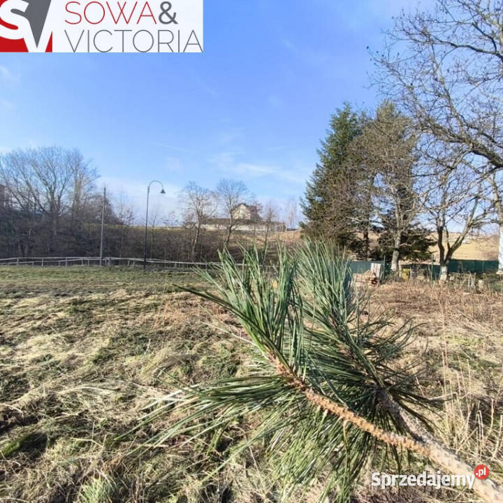 Widokowa działka budowlana wszystkie media Boguszów-Gorce