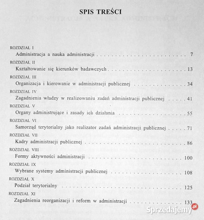 Wstęp do nauki administracji Jan Szreniawski miękka lubelskie Chełm