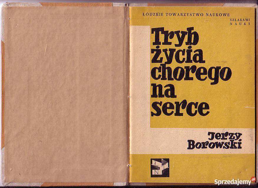 9435 TRYB ŻYCIA CHOREGO NA SERCE JERZY BOROWSKI Czyrna