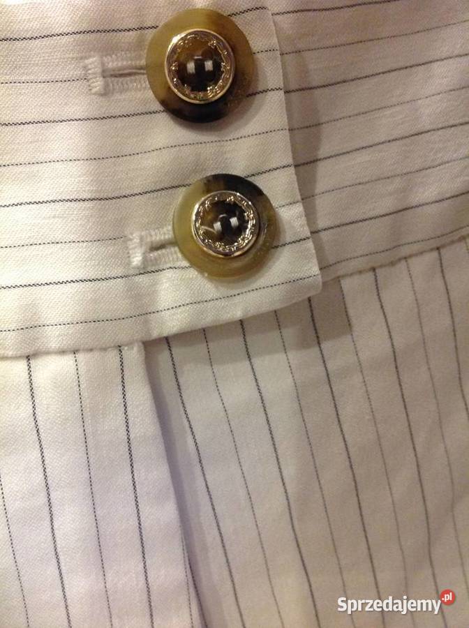 Spodenki Szorty Lniane Damskie PINKO XS NOWE Rozmiar 34(XS) Nowa Sól