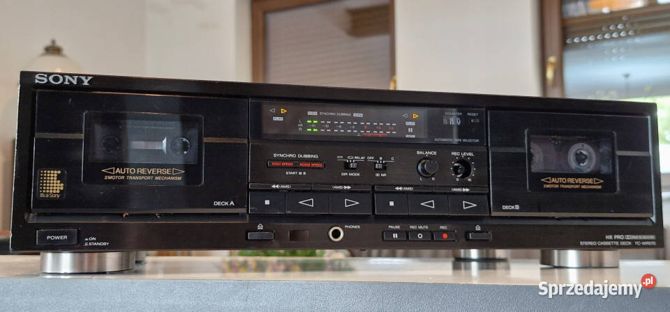Magnetofon catette deck SONY TC WR 570 TCWR570 Międzychód