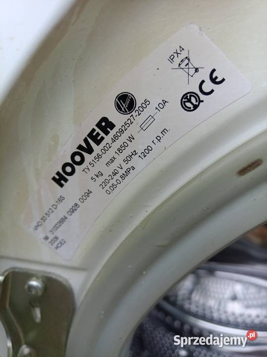 Pralki
Pralka Hoover VisionHD VHD33 512D lubelskie Lublin sprzedam