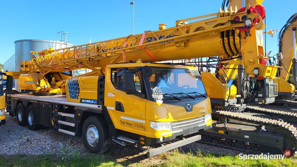 Dźwig samojezdny XCMG XCT25L5 Wrocław sprzedam