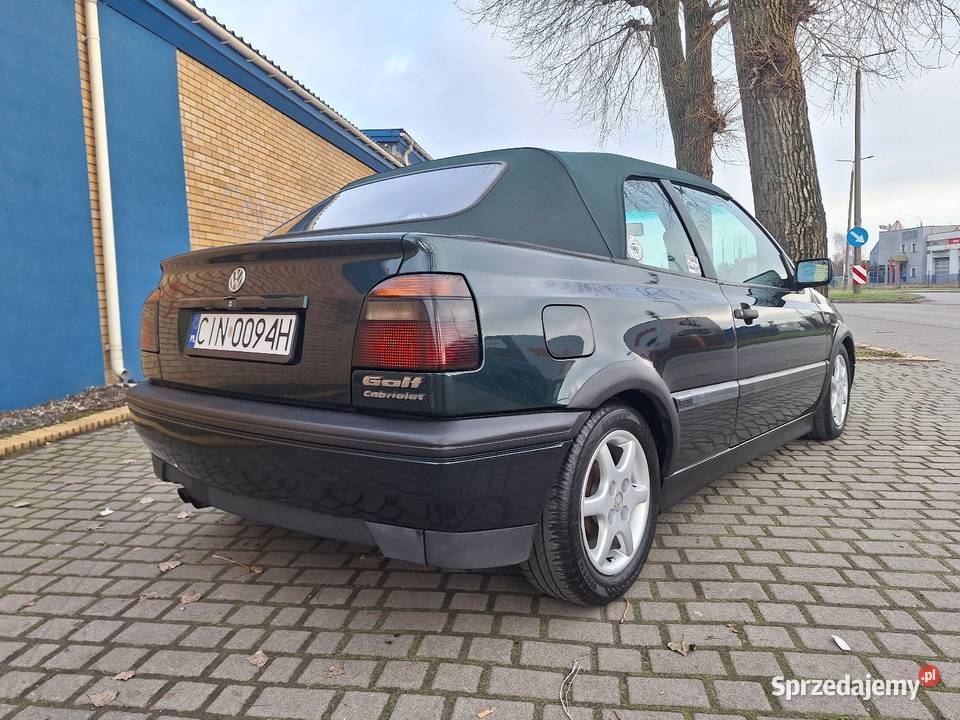 Vw Golf cabrio 20 lpg 115KM kujawsko-pomorskie Inowrocław