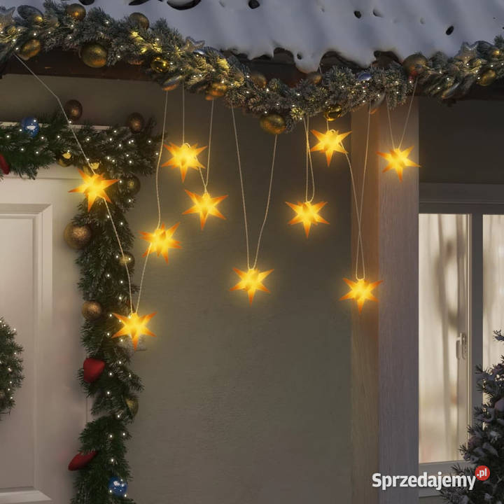 Sznur świecących lampek 10 LED żółte 10 WM356204 Warszawa sprzedam
