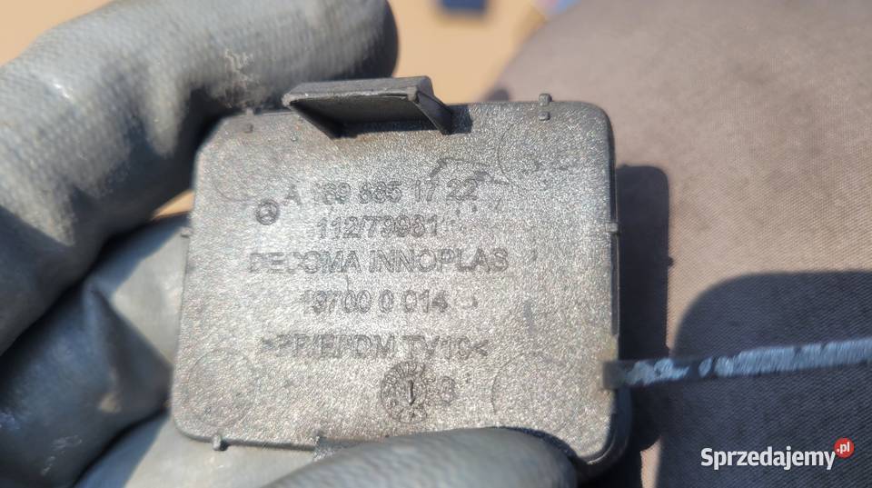 MERCEDES A KLASA W169 ZAŚLEPKA HAKA ZDERZAKA TYL Ruda Śląska