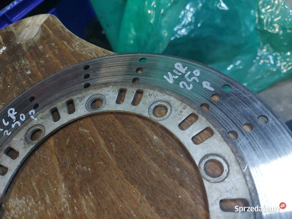 Kawasaki klr 250 tarcza przód przednia klr250