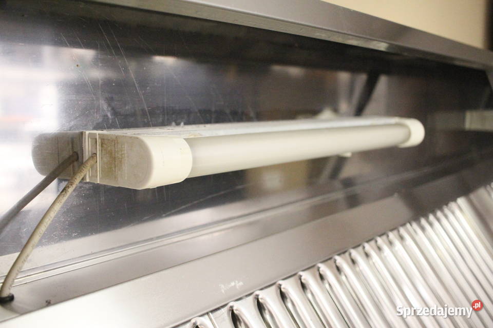 Okap nierdzewny przyścienny 120 x 90 FILTRY Gastronomia Pszczyna sprzedam