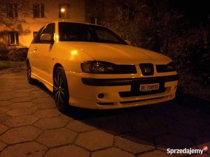 Seat Ibiza II fl cupra 18T żółty Rybnik