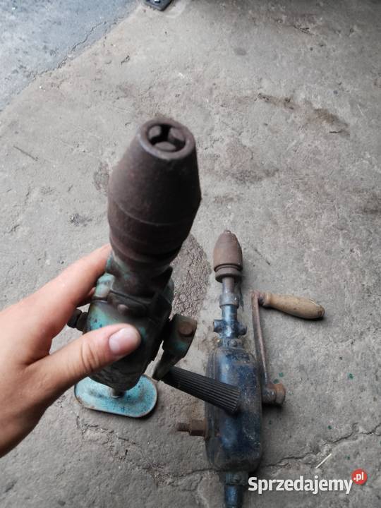 Wiertarka ręczna zabytkowa wielkopolskie sprzedam