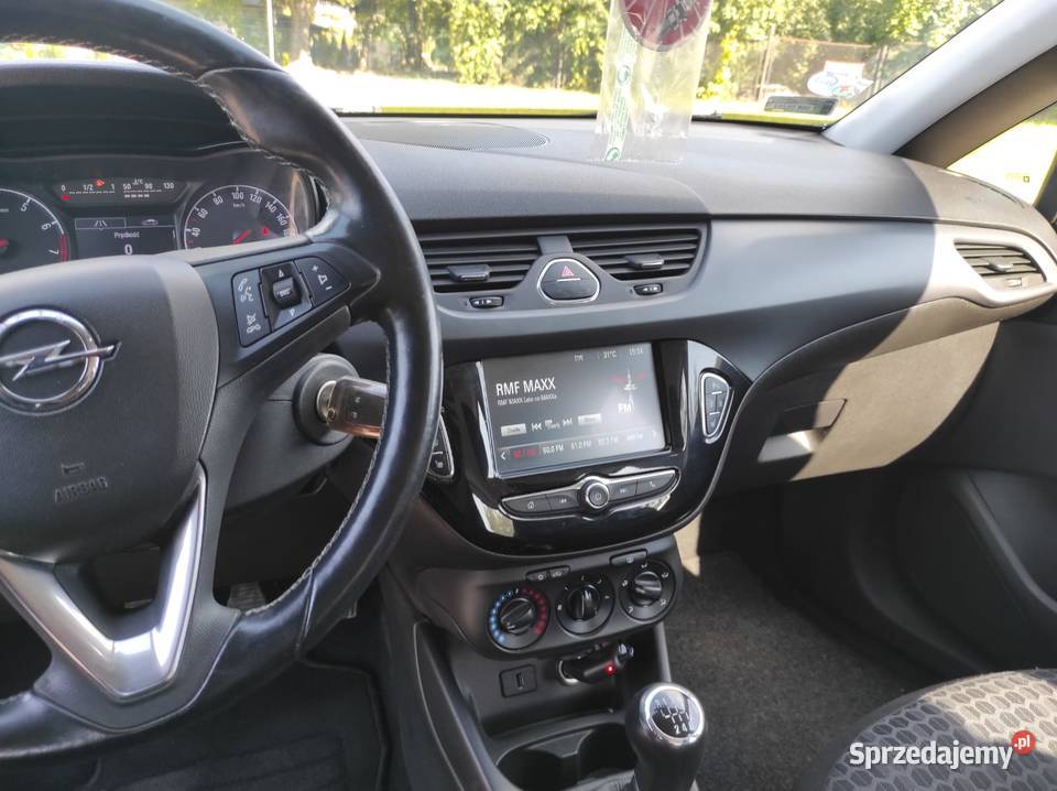 Opel corsa e 2016 niebieski Łaziska Górne