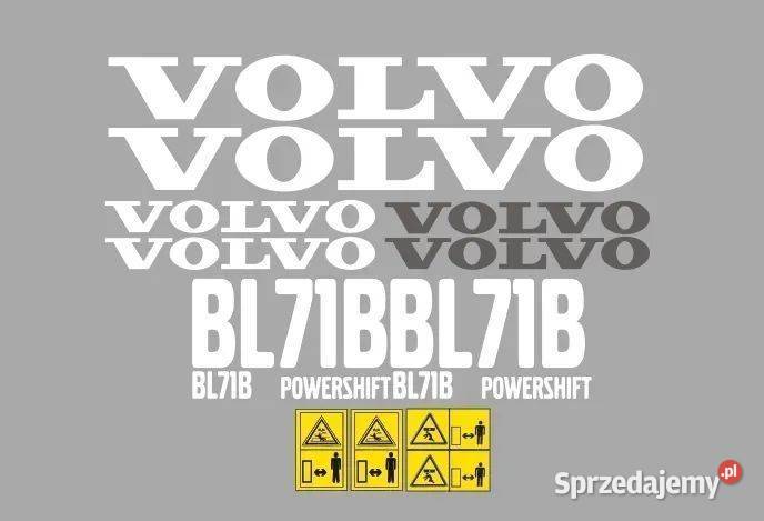 Naklejki oklejenie VOLVO BL71B Zamiennik Janików