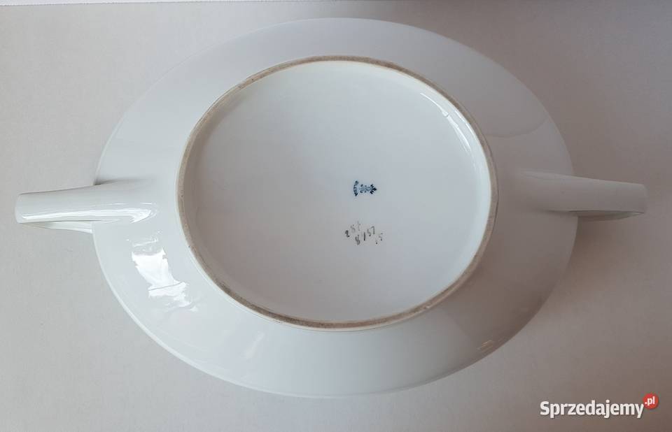 Stara duża porcelanowa waza Ohme Silesia Dąbrowa Górnicza