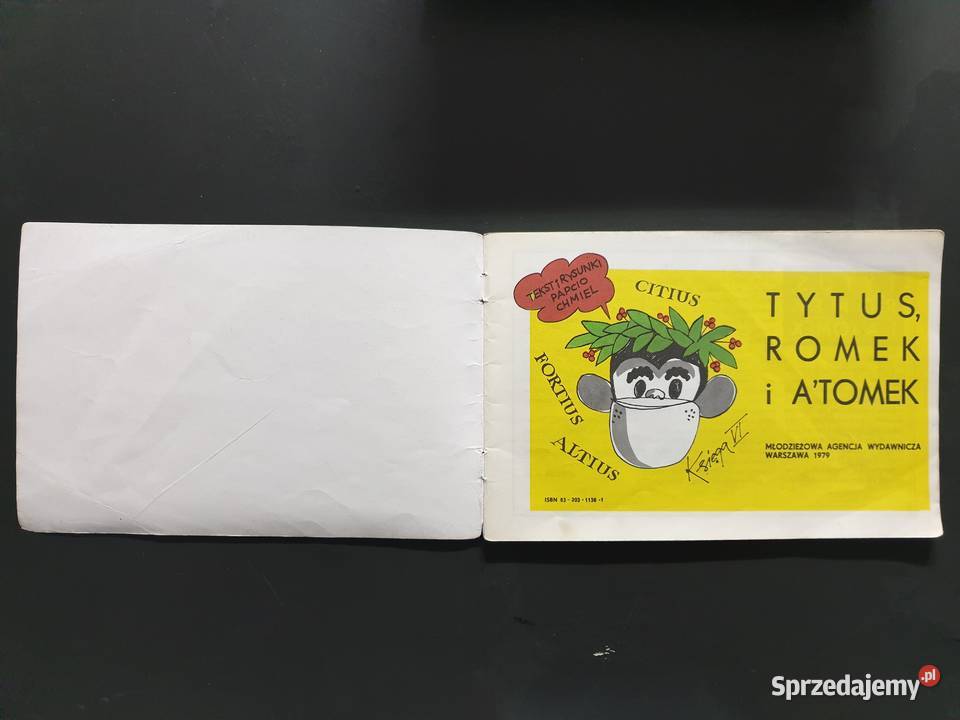Tytus Romek i ATomek księga VI wyd3 1979 pomorskie Gdynia