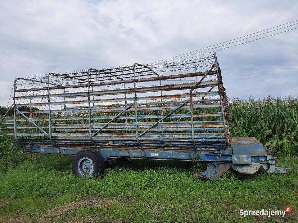 Sprzedam Przyczepę samozbierająca T050 nieuszkodzony Rolnictwo mazowieckie Gutarzewo