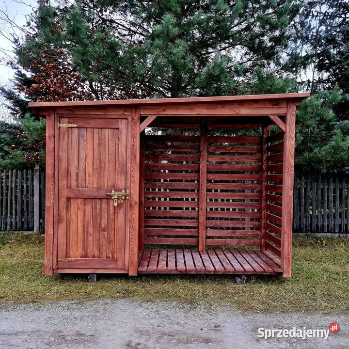 Drewutnia 2 x 11m narzędziówka 1 x 11m domek Kalety sprzedam