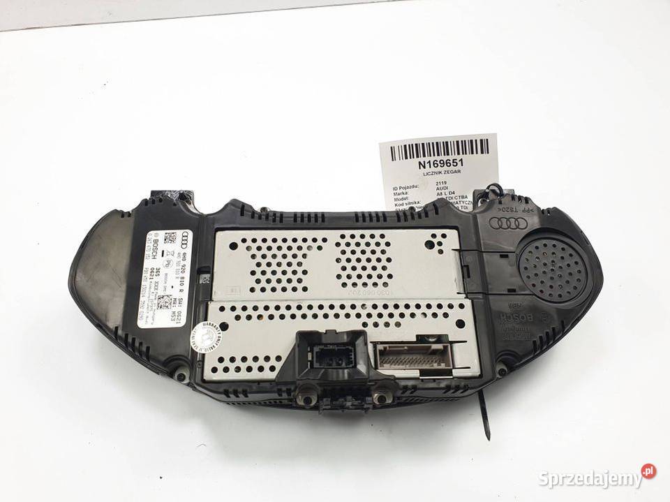 LICZNIK ZEGAR AUDI A8 L D4 4H0920810R 30 TDI Lipno