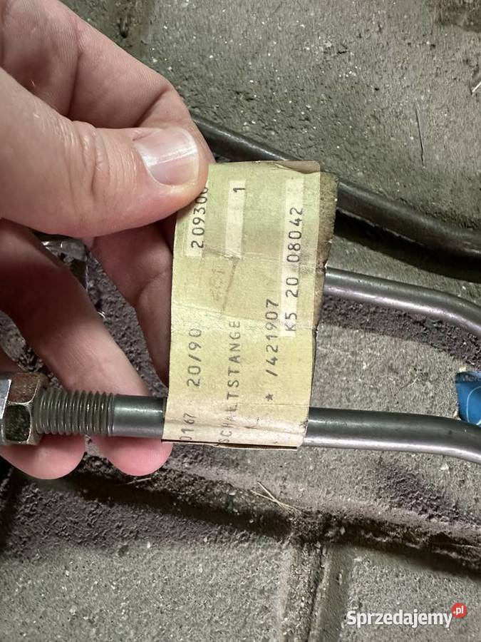 Cięgna popychacze zmiany biegów Mercedes W108 Skrzynie biegów manualne