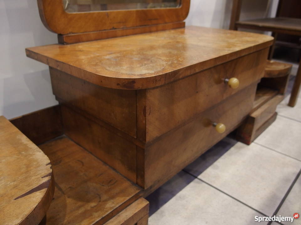 Antyki Lustro Art Deco z konsolą Wągrowiec