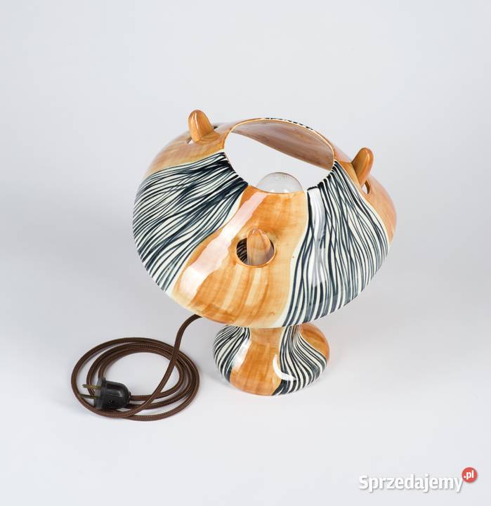 Lampa Rogata wzór 407 Fajans Włocławek Porcelana i szkło