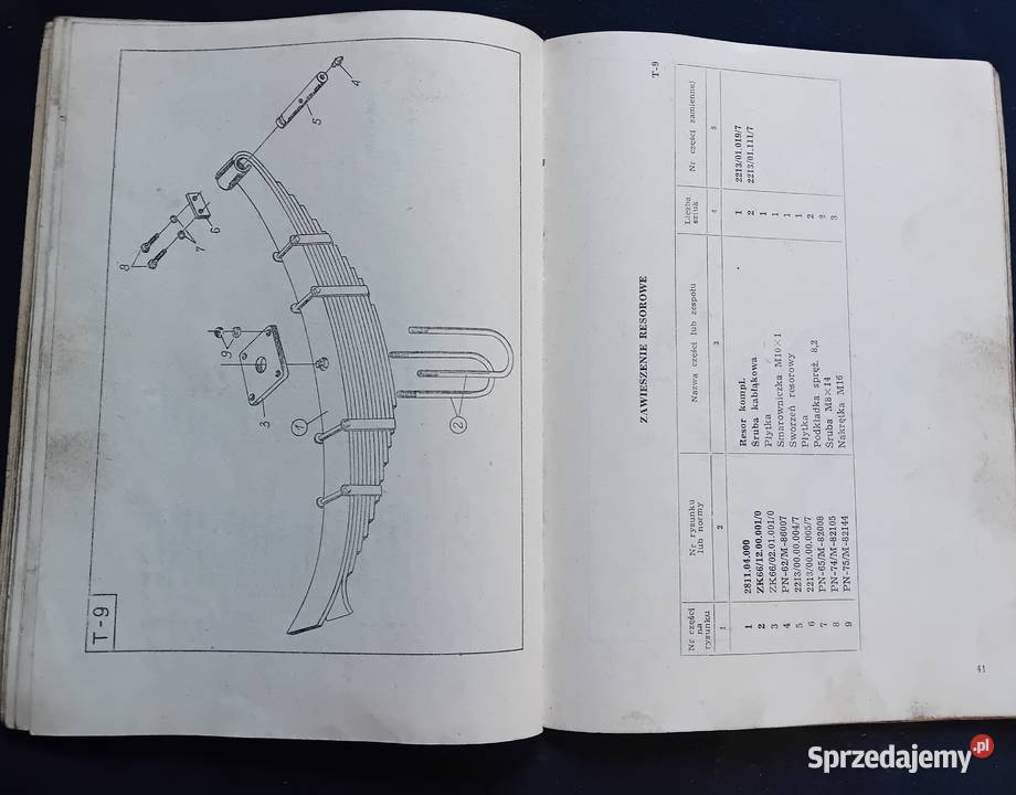 Dwuosiowy roztrząsacz obornika N21374 Inst obsł sprzedam