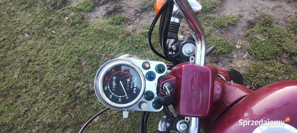 SMC chopper rex 125 2000r elektryczny starter Paszki Duże