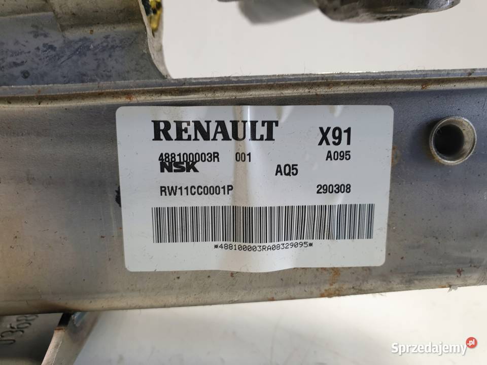 Renault Laguna III KOLUMNA KIEROWNICZA lubelskie Chełm
