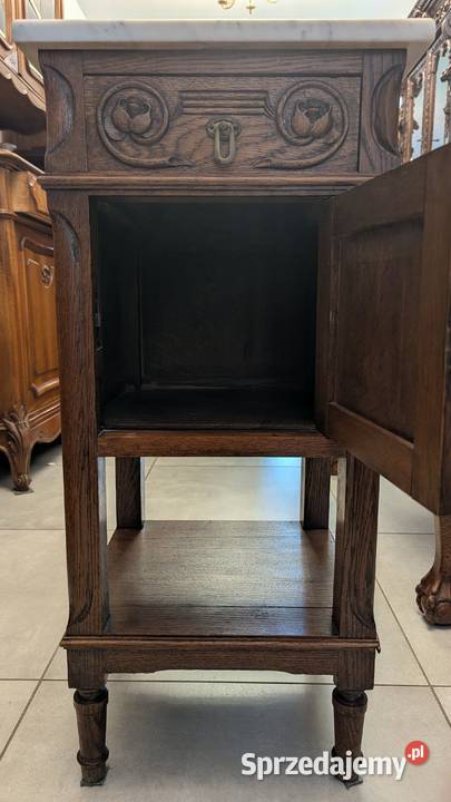 Dębowa szafkakomoda secesyjnasklep Dąbrowa Dąbrowa Górnicza