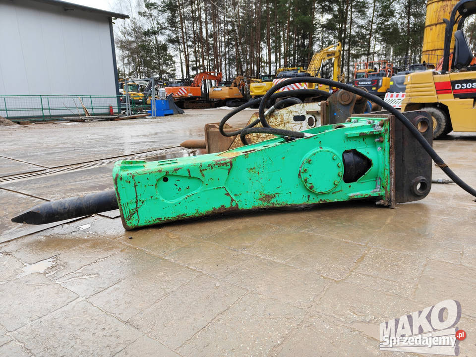 Młot hydrauliczny Montabert 1200 do koparki Nowy Ostrowiec Świętokrzyski