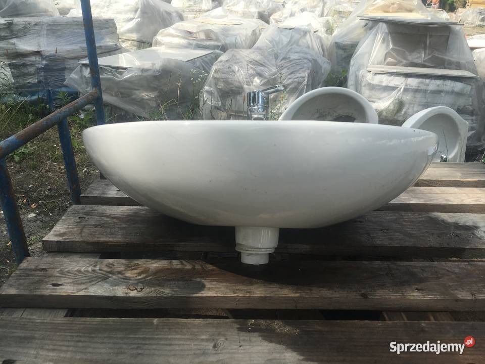 Umywalka wisząca 55x42 firmy KOŁO z baterią KFA Umywalki mazowieckie Reguły