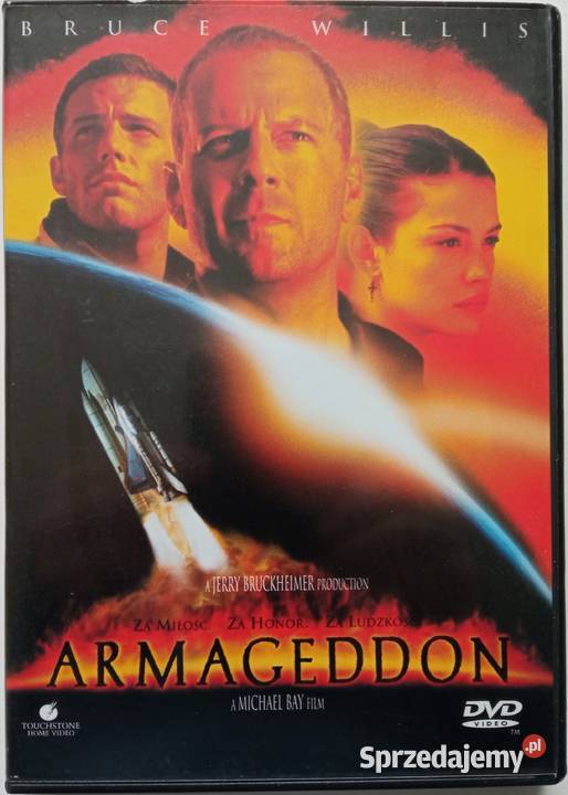 Armageddon DVD Bruce Willis Liv Tyler Ben napisy Łódź sprzedam