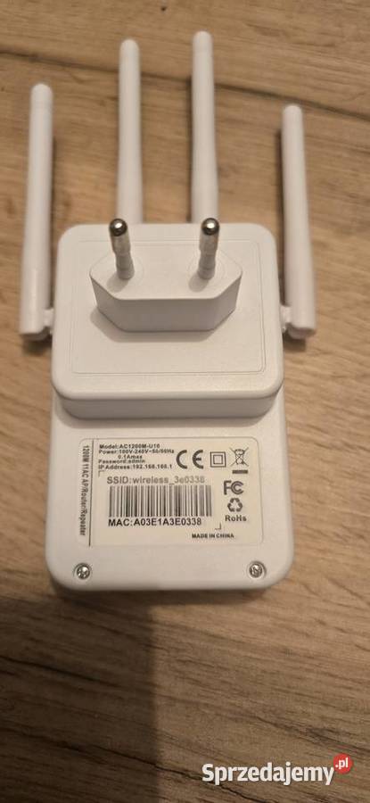 Router WiFi Repeater AP 1200Mbps Dual Band łódzkie Błaszki sprzedam