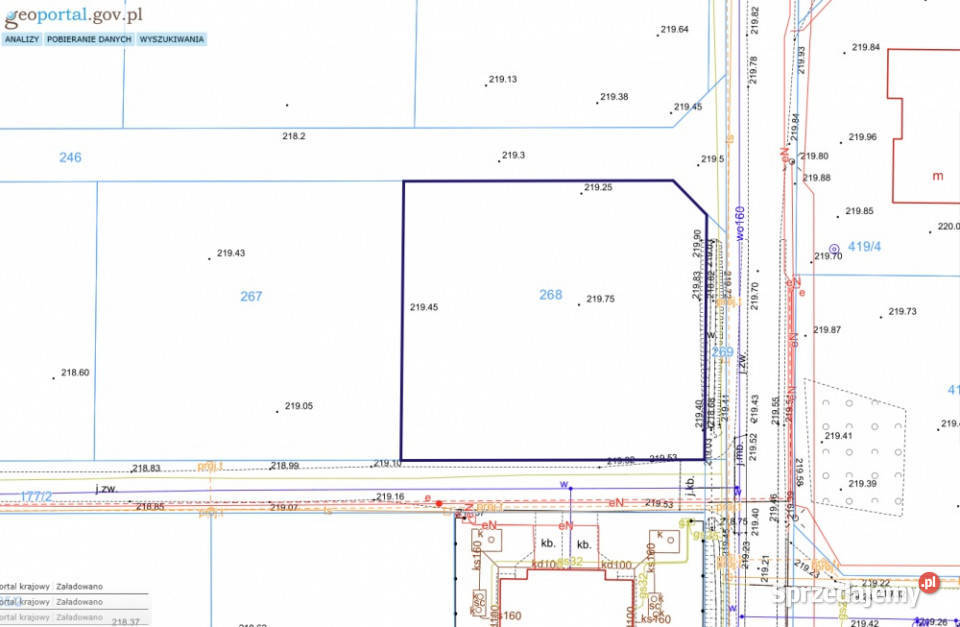 DZIAŁKA BUDOWLANA 754 AR UDZIAŁ W DRODZE KRAKÓW