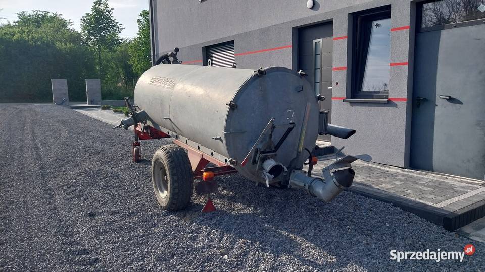 BECZKOWÓZ 6000L beczka asenizacyjna MARCHNER Przymiłowice-Podgrabie