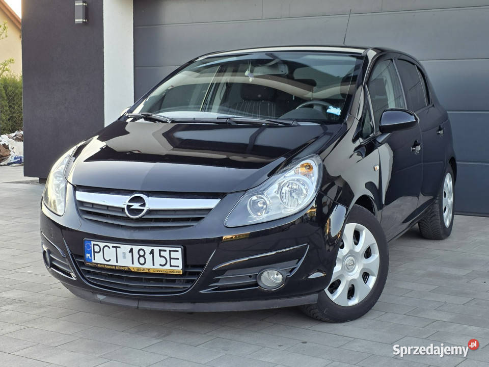 Opel Corsa 14 16V benzyna 5drzwi KLIMA bogate elektryczne lusterka Czarnków