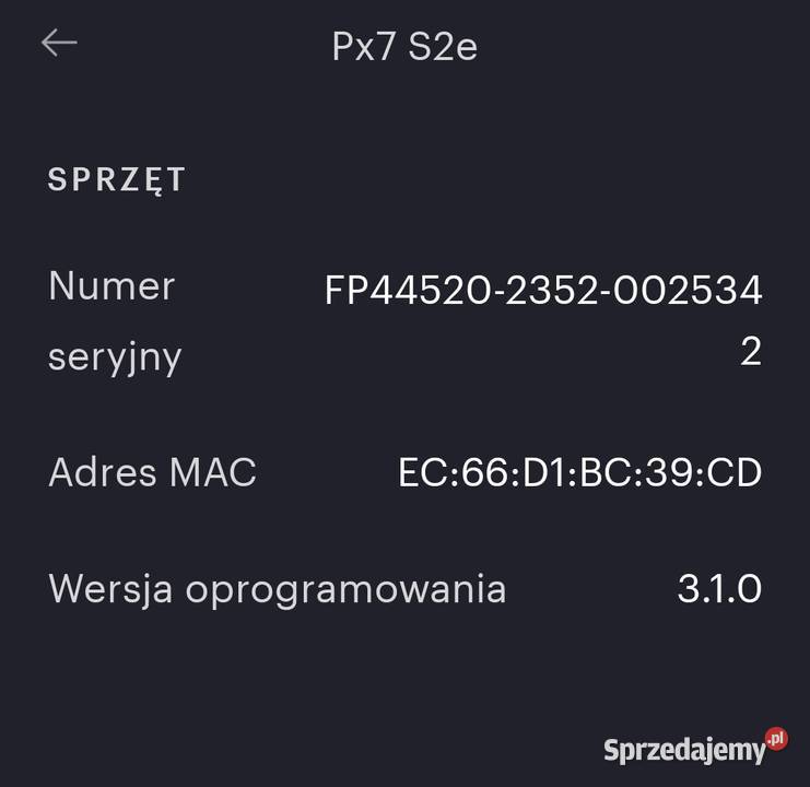 Słuchawki bezprzewodowe Bowers Wilkins Px7 S2e Pszczyna