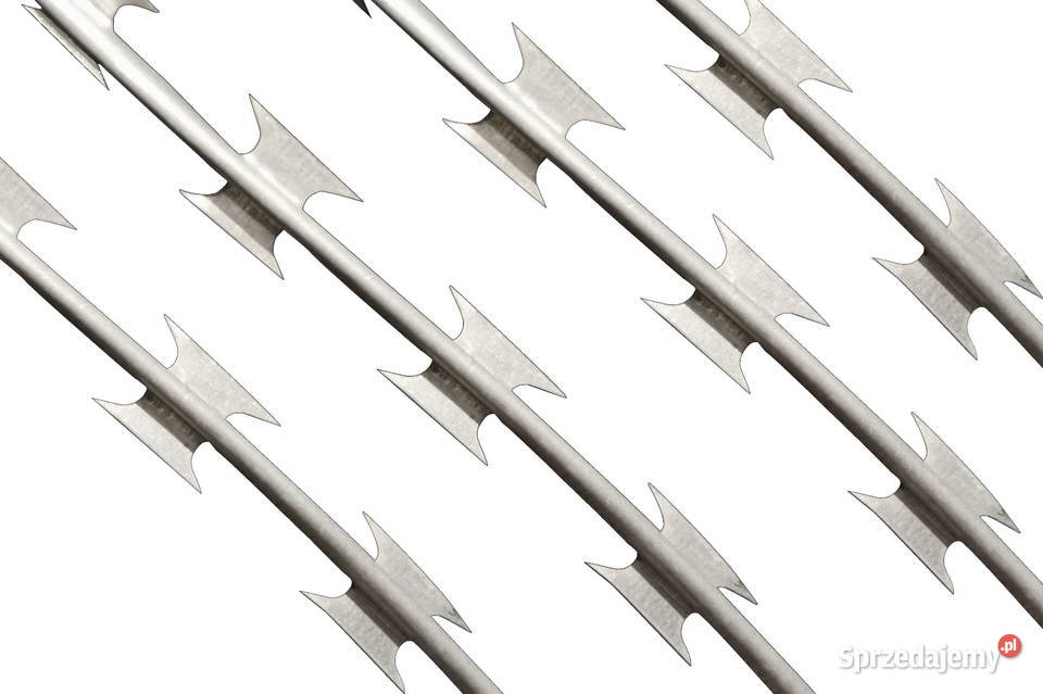 Drut ostrzowy żyletkowy ocynkowany prosty z Szczecin