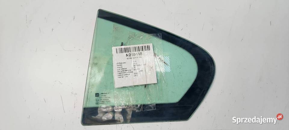 SZYBA LEWY TYŁ OPEL INSIGNIA A LIFT 43R000055