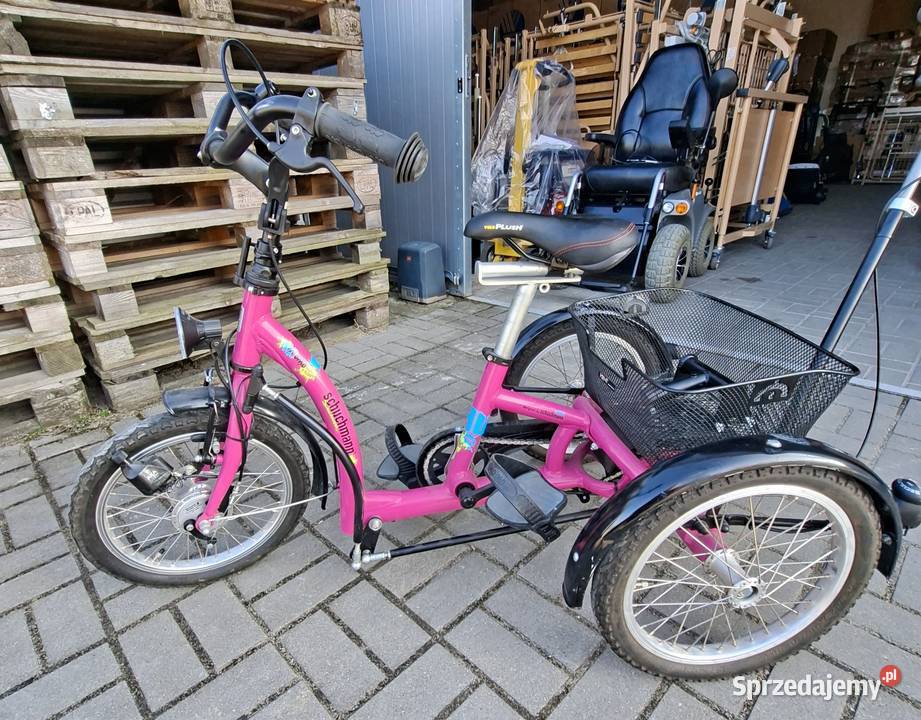 Rower trzykołowy trójkołowy rehabilitacyjny Syców
