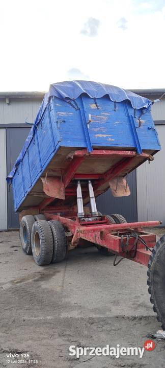 Przyczepa rolnicza tandem wywrotka 10t Stupsk