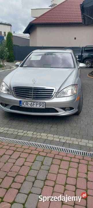 MercedesBenz S 550 V8 396 4MATIC 2008 tempomat Kraków sprzedam