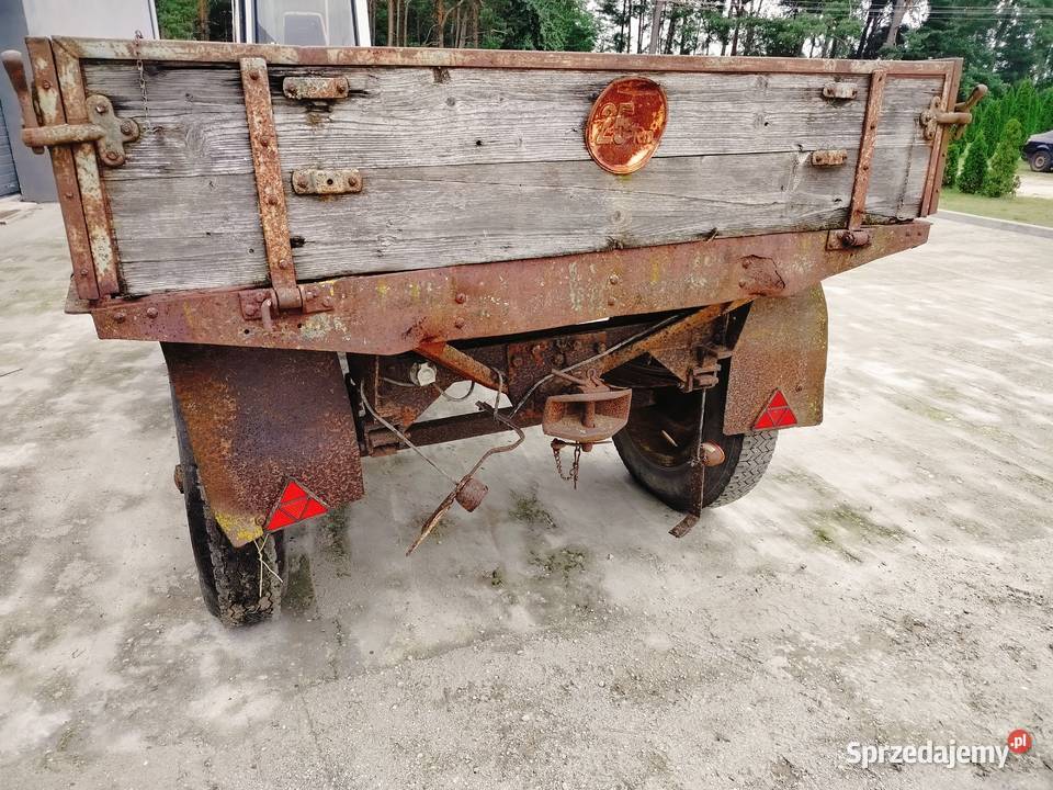 Sprzedam przyczepę sztywną Konin sprzedam