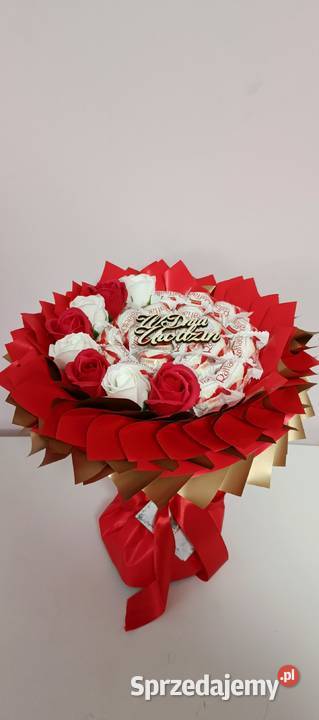 Bukiet jadalny z Raffaello bukiet ze słodyczy mazowieckie